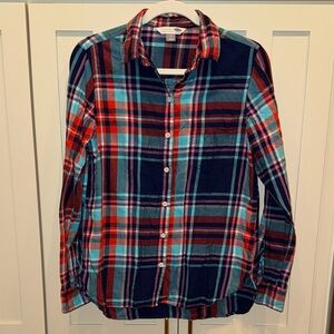 Old Navy Multicolor Plaid Shirt